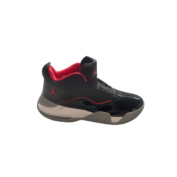 Jordan Stay Loyal Black and Red Sneakers 10.5 - Picture 5 of 8